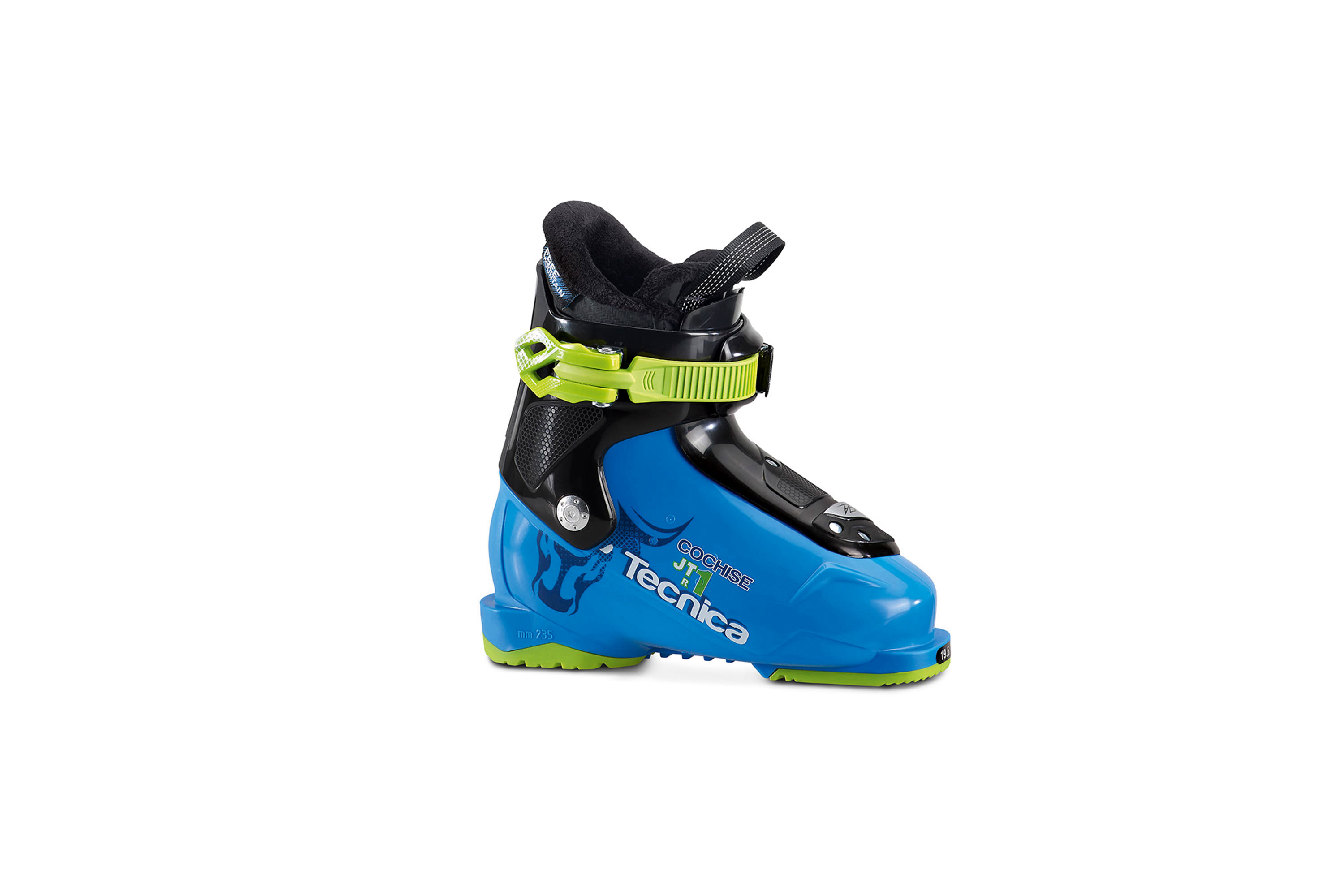 junior and kids ski boots for rent in Stoked snowsports shop