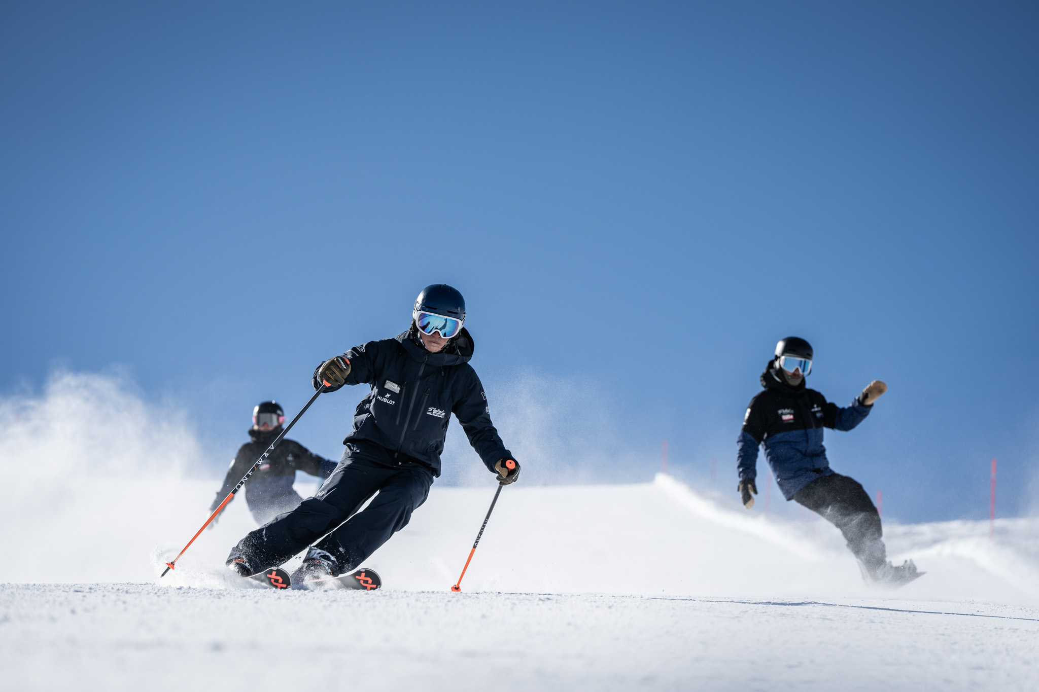 lunch in the mountain, Stoked snowsport school