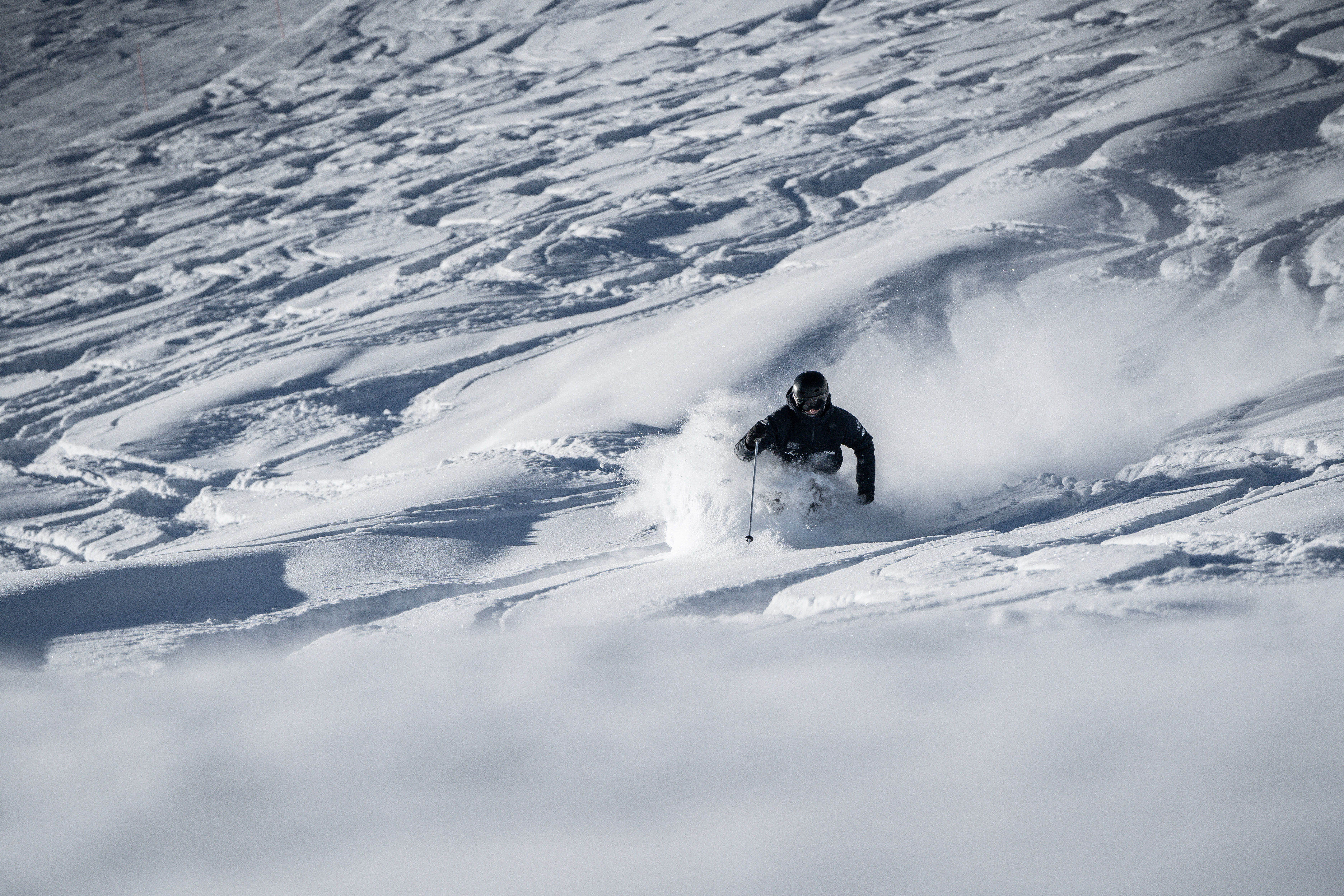 ski instruction in Stoked ski school Zermatt, Swiss