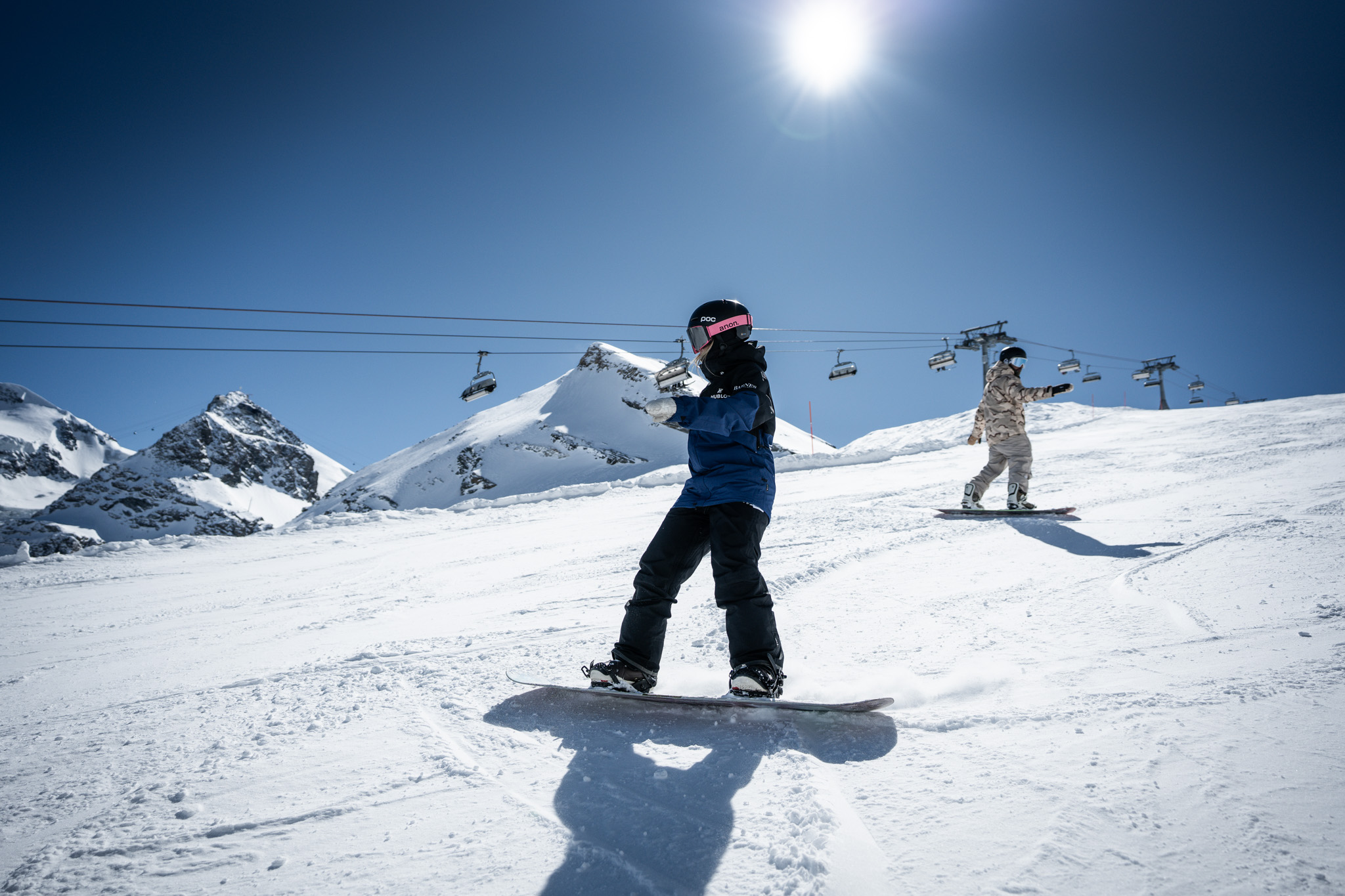 Snowboard lessons, Zermatt, Swiss