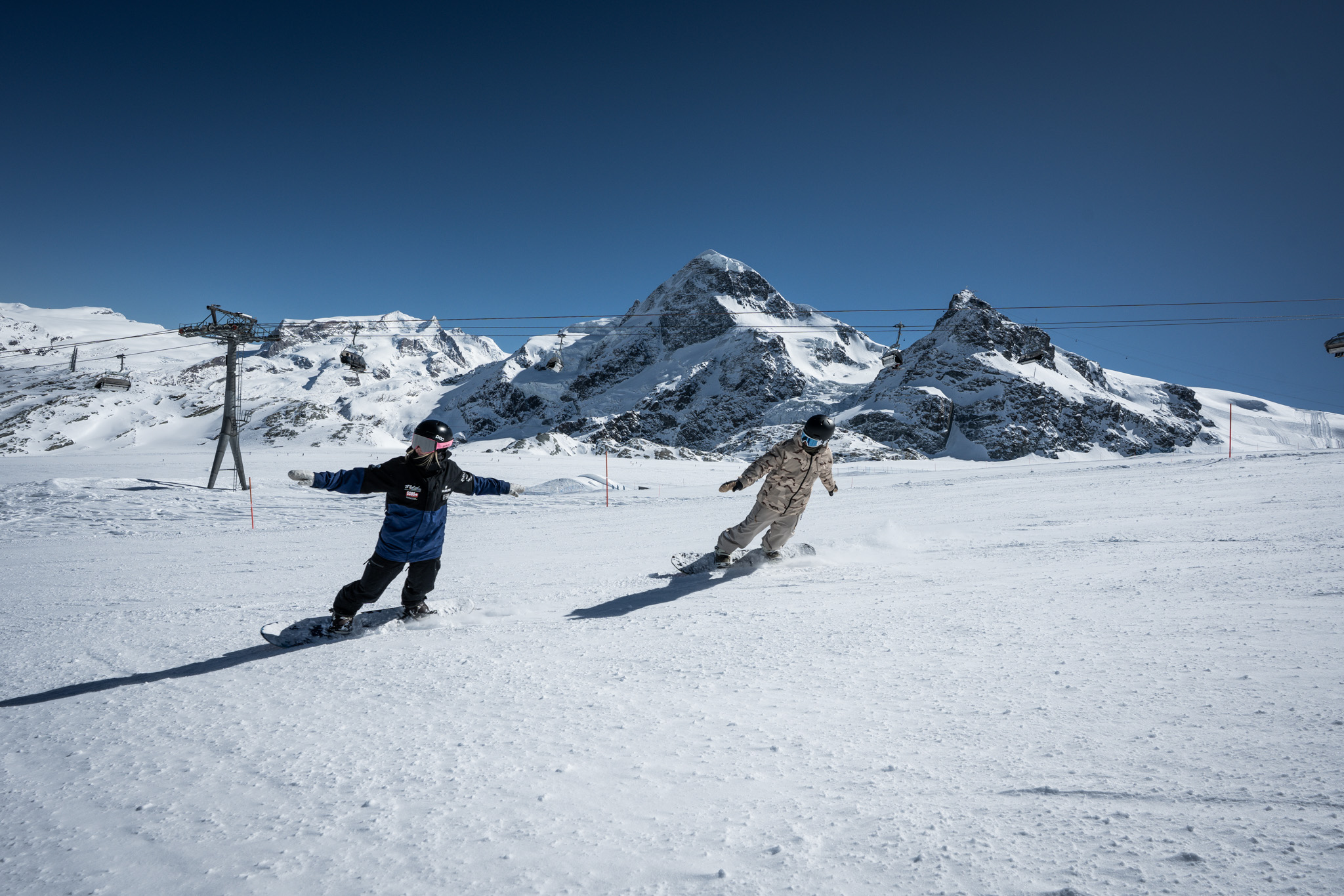 snowboard beginner lessons for adults, Stoked, Zermatt
