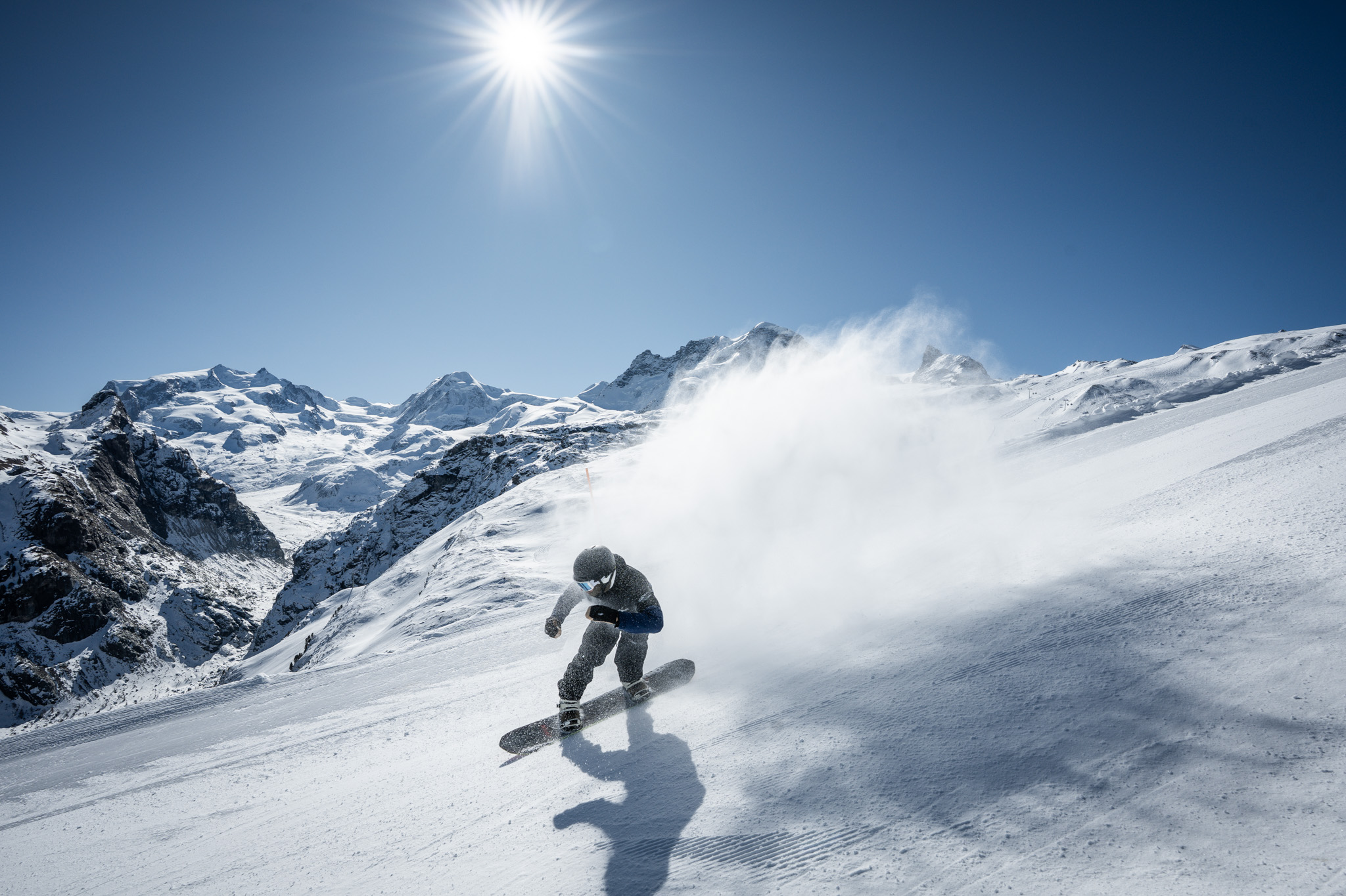 off piste skiing lessons in Stoked snowsport school, Zermatt
