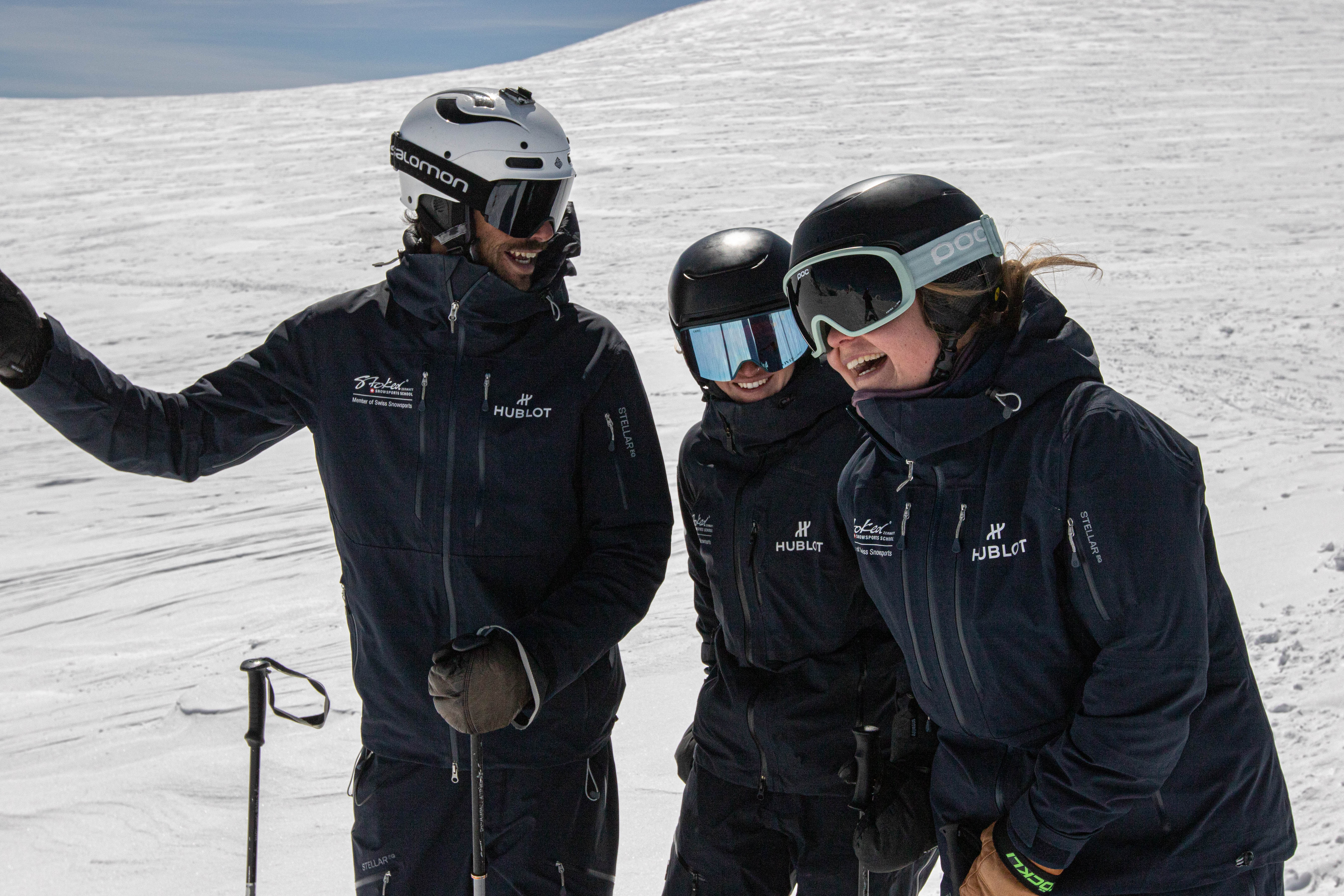 summer ski and snowboard, Stoked, Zermatt